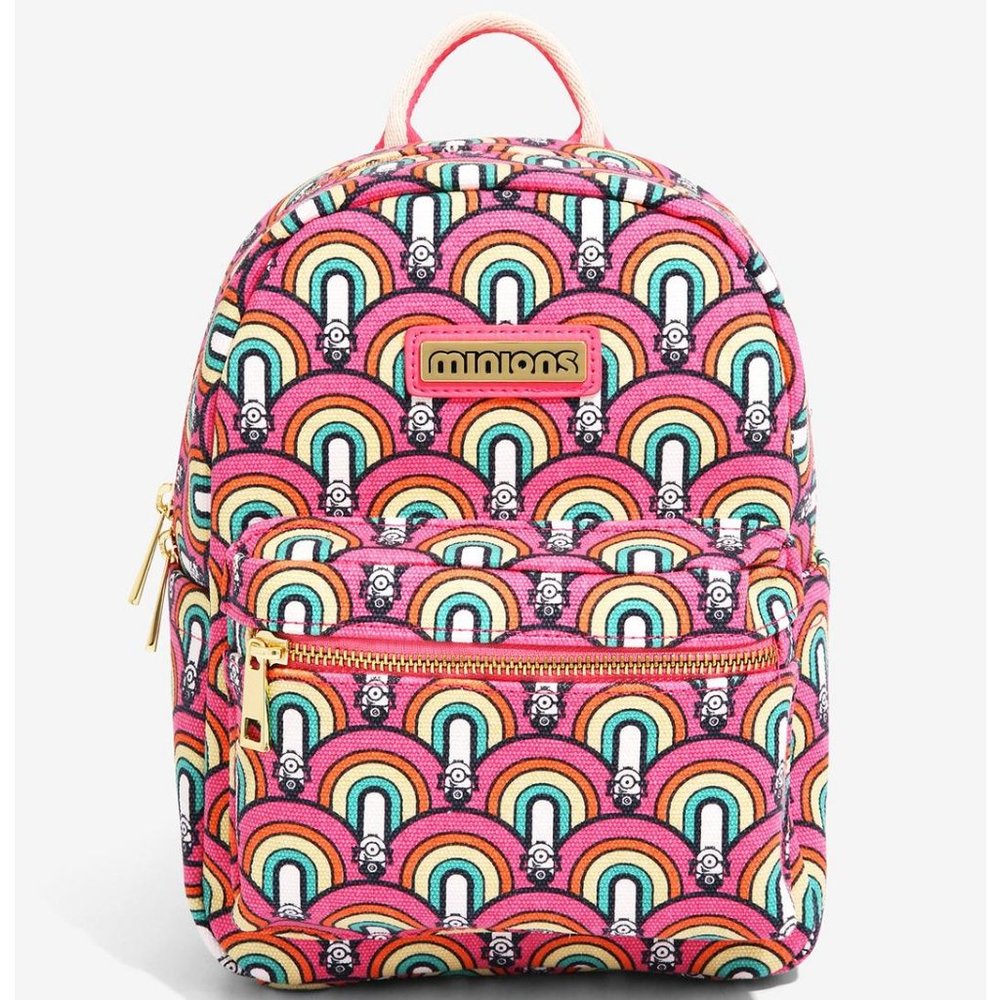 Minions Artist Series Rainbow Mini Backpack - BoxLunch Exclusive